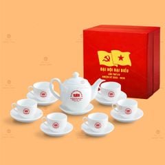 Bộ Ấm Chén Trà Dáng Minh Long