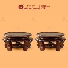 Cặp Đôn Gỗ Có Chân (Đôn Kê Lộc Bình)